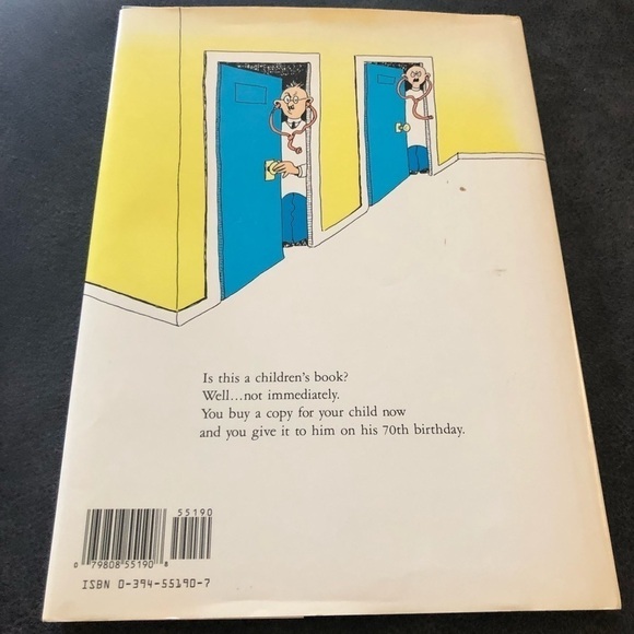 VTG Dr Seuss You’re Only Old Once l! A Book For Obsolete Children Hardcover 1986 - Picture 7 of 7